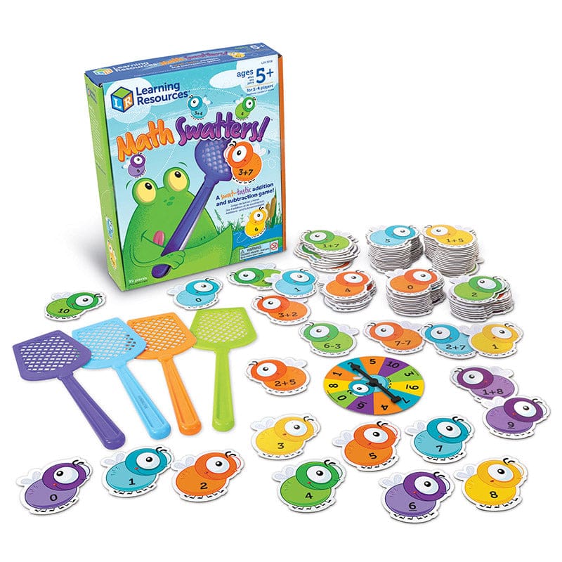 Math Swatters Add & Subtract Game (Pack of 2) - Math - Learning Resources
