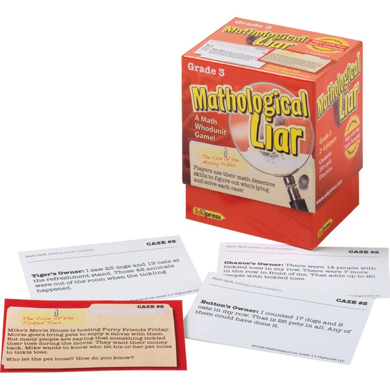 Mathological Liar Gr 3 (Pack of 2) - Math - Teacher Created Resources