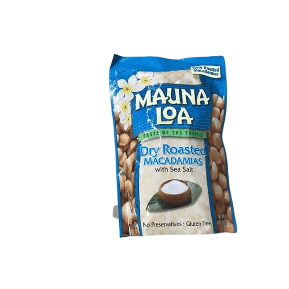 Mauna Loa Macadamia Nuts, Dry Roasted with Sea Salt, 10-oz. - ShelHealth.Com
