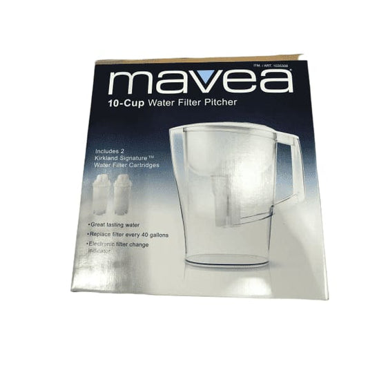 Mavea 10-Cup Water Filter Pitcher - ShelHealth.Com