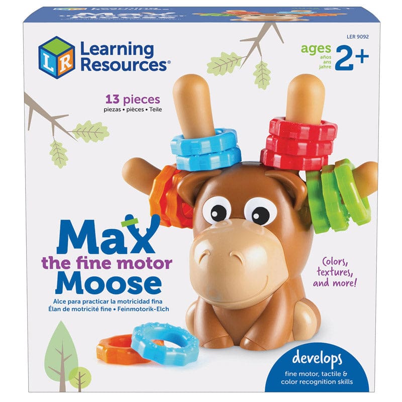 Max The Fine Motor Moose (Pack of 2) - Gross Motor Skills - Learning Resources