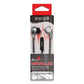 Maxell Bass 13 Metallic Earbuds With Microphone 4 Ft Cord Silver - Technology - Maxell®