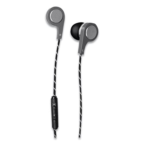 Maxell Bass 13 Metallic Earbuds With Microphone 4 Ft Cord Silver - Technology - Maxell®