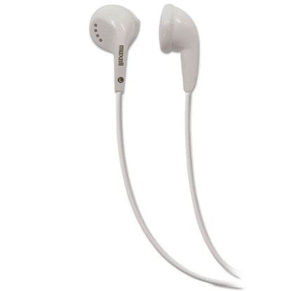Maxell Eb-95 Stereo Earbuds 4 Ft Cord White - Technology - Maxell®