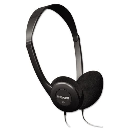 Maxell Hp-100 Headphones 4 Ft Cord Black - Technology - Maxell®