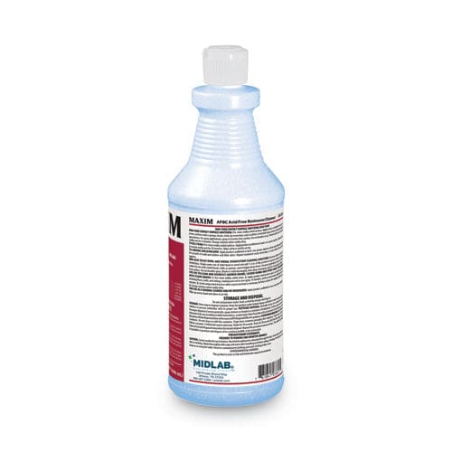 Maxim Afbc Acid-free Restroom Cleaner Safe-to-ship Fresh Scent 32 Oz Bottle 6/carton - School Supplies - Maxim®