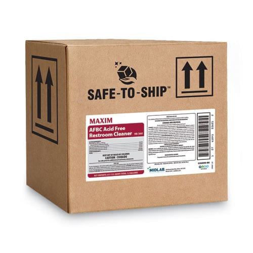 Maxim Afbc Acid-free Restroom Cleaner Safe-to-ship Fresh Scent 32 Oz Bottle 6/carton - School Supplies - Maxim®
