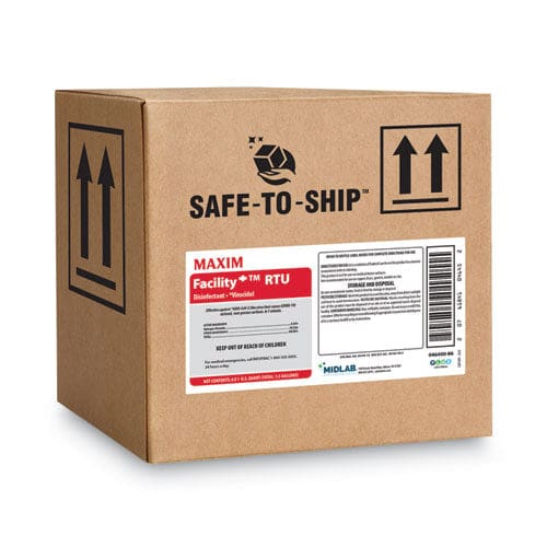 Maxim Facility+ Rtu Disinfectant Safe-to-ship Unscented 32 Oz 6/carton - School Supplies - Maxim®