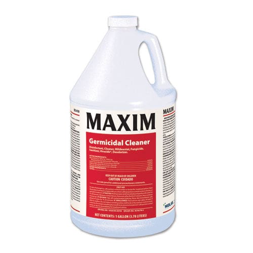 Maxim Germicidal Cleaner Lemon Scent 1 Gal Bottle 4/carton - School Supplies - Maxim®