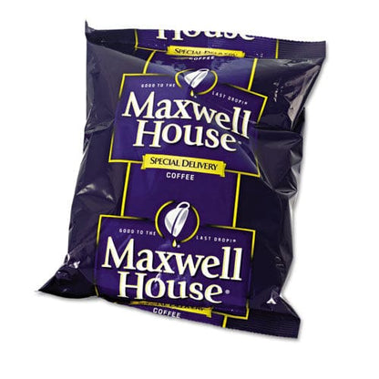 Maxwell House Coffee Regular Ground 1.2 Oz Special Delivery Filter Pack 42/carton - Food Service - Maxwell House®