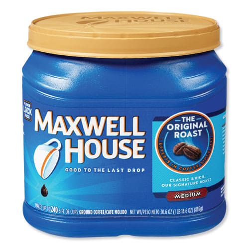 Maxwell House Coffee Regular Ground 1.1 Oz Pack 42/carton - Food Service - Maxwell House®