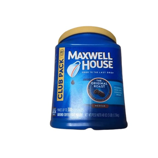 Maxwell House Ground Coffee, Orginal Roast (48 oz.) - ShelHealth.Com