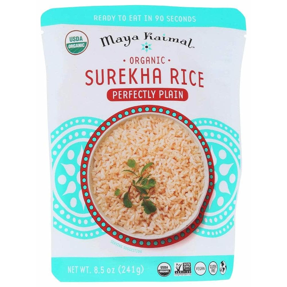 Maya Kaimal Maya Kaimal Organic Surekha Rice Perfectly Plain, 8.50 oz