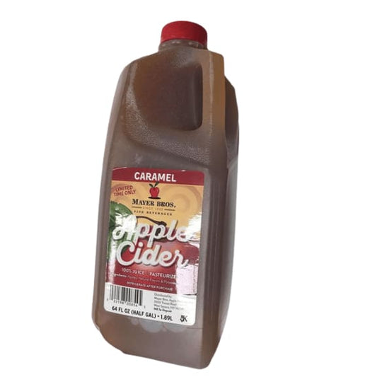 Mayer Bros Apple Cider 100% Juice, Caramel, 64 fl. oz. - ShelHealth.Com