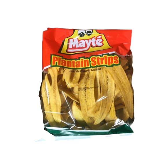 Mayte Plantain Chips Platanitos Real Plantain Strips Cooked In Palm Oil, Light Salted,  12 oz - ShelHealth.Com