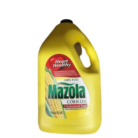 Mazola 100% Pure Corn Oil, Cholesterol Free, 1.125 gal. - ShelHealth.Com