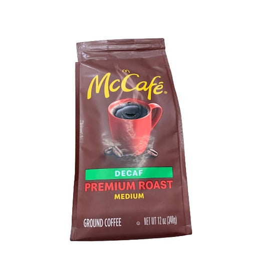 McCafe McCafe Decaf Premium Roast Ground Coffee, Medium Roast, 12 oz Bagged