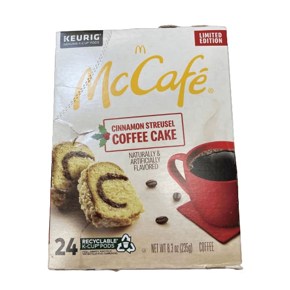 McCafe Fall Limited Editon, Keurig Single Serve K-Cup Pods, Multiple ...