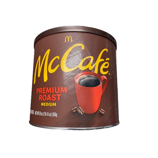 McCafe McCafe Premium Roast Ground Coffee, Medium Roast, 30 oz Canister