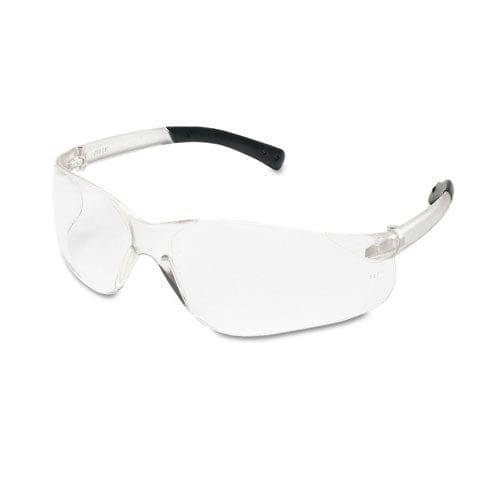 MCR Safety Bearkat Safety Glasses Frost Frame Clear Mirror Lens 12/box - Office - MCR™ Safety