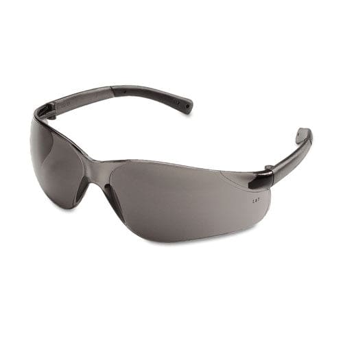 MCR Safety Bearkat Safety Glasses Wraparound Black Frame/clear Lens 12/box - Office - MCR™ Safety