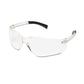 MCR Safety Bearkat Safety Glasses Wraparound Black Frame/clear Lens - Office - MCR™ Safety