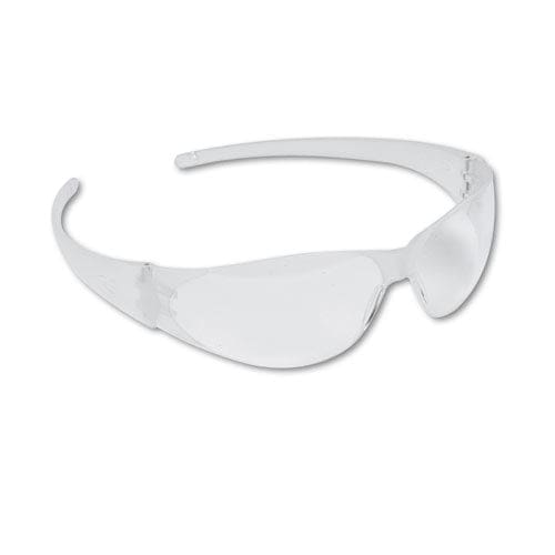 MCR Safety Checkmate Wraparound Safety Glasses Clr Polycarb Frame Uncoated Clr Lens 12/box - Office - MCR™ Safety