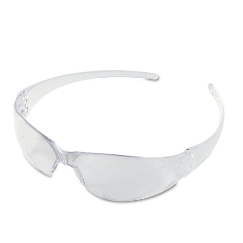 MCR Safety Checkmate Wraparound Safety Glasses Clr Polycarbonate Frame Coated Clear Lens 12/box - Office - MCR™ Safety