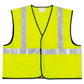 MCR Safety Class 2 Safety Vest Polyester X-large Fluorescent Lime With Silver Stripe - Janitorial & Sanitation - MCR™ Safety