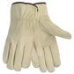 MCR Safety Economy Leather Driver Gloves Large Beige Pair - Janitorial & Sanitation - MCR™ Safety