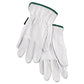 MCR Safety Grain Goatskin Driver Gloves White Medium 12 Pairs - Janitorial & Sanitation - MCR™ Safety