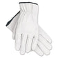 MCR Safety Grain Goatskin Driver Gloves White X-large 12 Pairs - Janitorial & Sanitation - MCR™ Safety