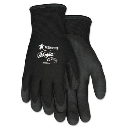 MCR Safety Ninja Ice Gloves Black Large - Janitorial & Sanitation - MCR™ Safety