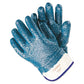 MCR Safety Predator Premium Nitrile-coated Gloves Blue/white Large 12 Pairs - Janitorial & Sanitation - MCR™ Safety