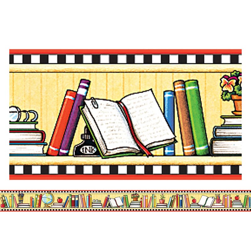 Me We Love Books Straight Border Trim (Pack of 12) - Border/Trimmer - Teacher Created Resources