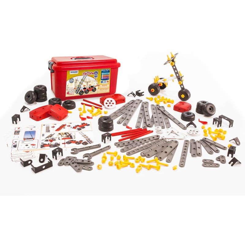 Mecaniko 191-Piece Set - Blocks & Construction Play - Miniland Educational Corporation