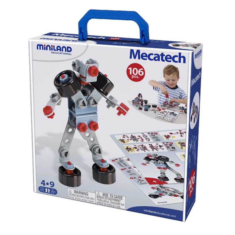 Mecatech - Blocks & Construction Play - Miniland Educational Corporation