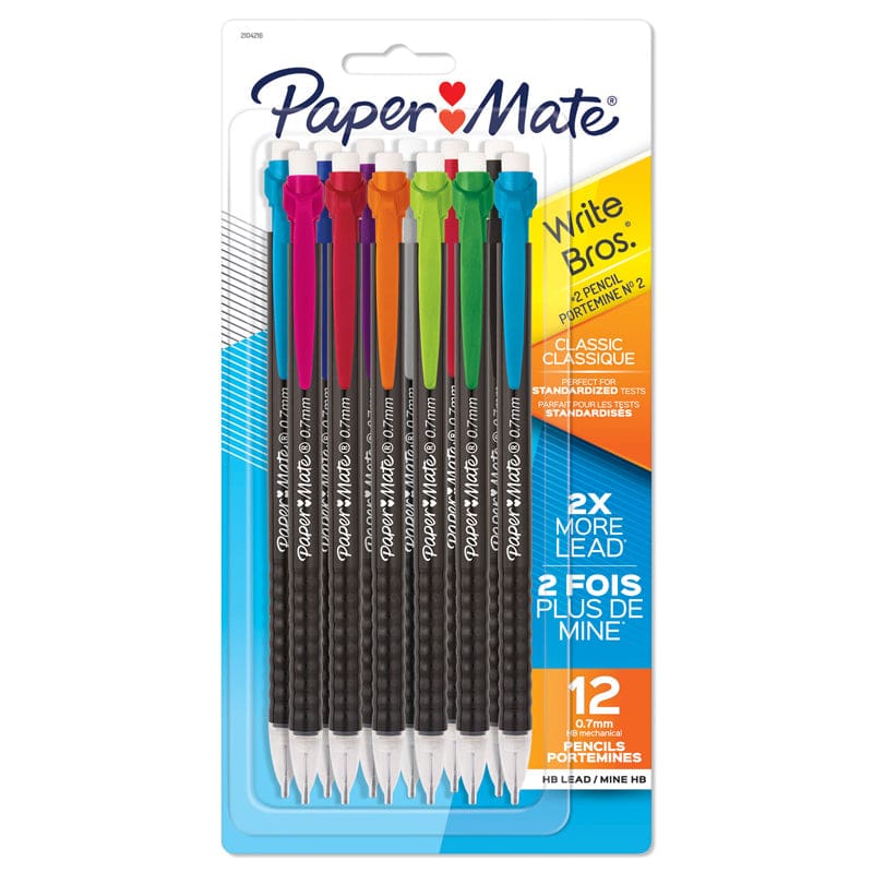 Mechanical Pencil 0.7Mm Asst 12Ct Paper Mate (Pack of 10) - Pencils & Accessories - Sanford L.p.