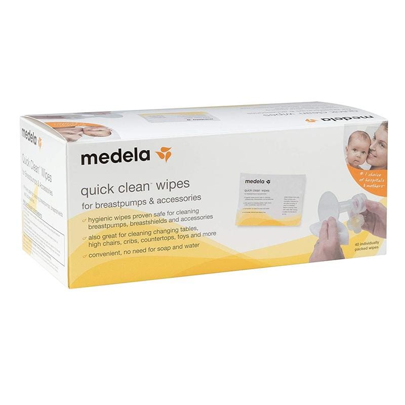Medela Breastpump Wipes Quick Clean C100 - Nursing Supplies >> Breast Pumps and Accessories - Medela