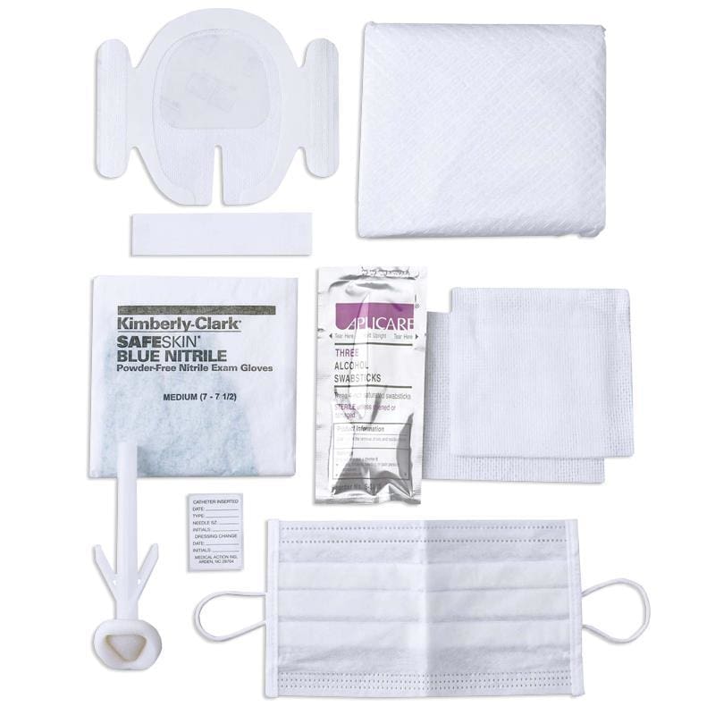 Medical Action Industries Central Line Dressing Kit With Chloraprep ...