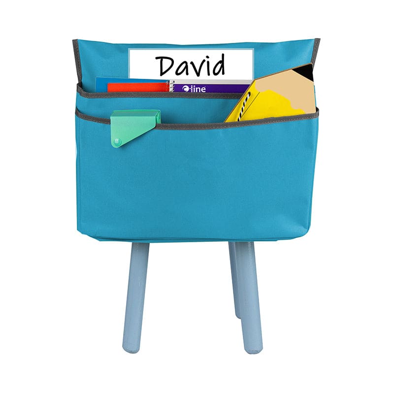Medium Chair Cubbie 15In Seaside Blue (Pack of 3) - Desk Accessories - C-Line Products Inc