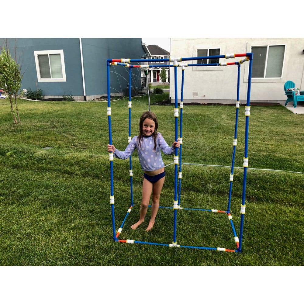 Medium Funphix Sprinklers Set with Poles and Hose - Pretend Play - Medium