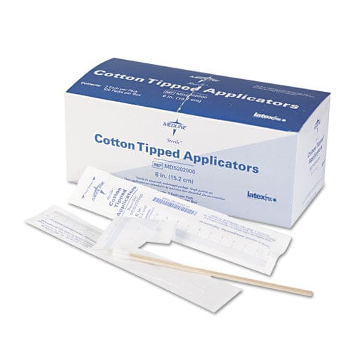 Medline Cotton-tipped Applicators 6 100 Applicators/box - Janitorial & Sanitation - Medline