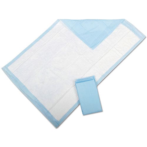 Medline Protection Plus Disposable Underpads 23 X 36 Blue 25/bag - Janitorial & Sanitation - Medline