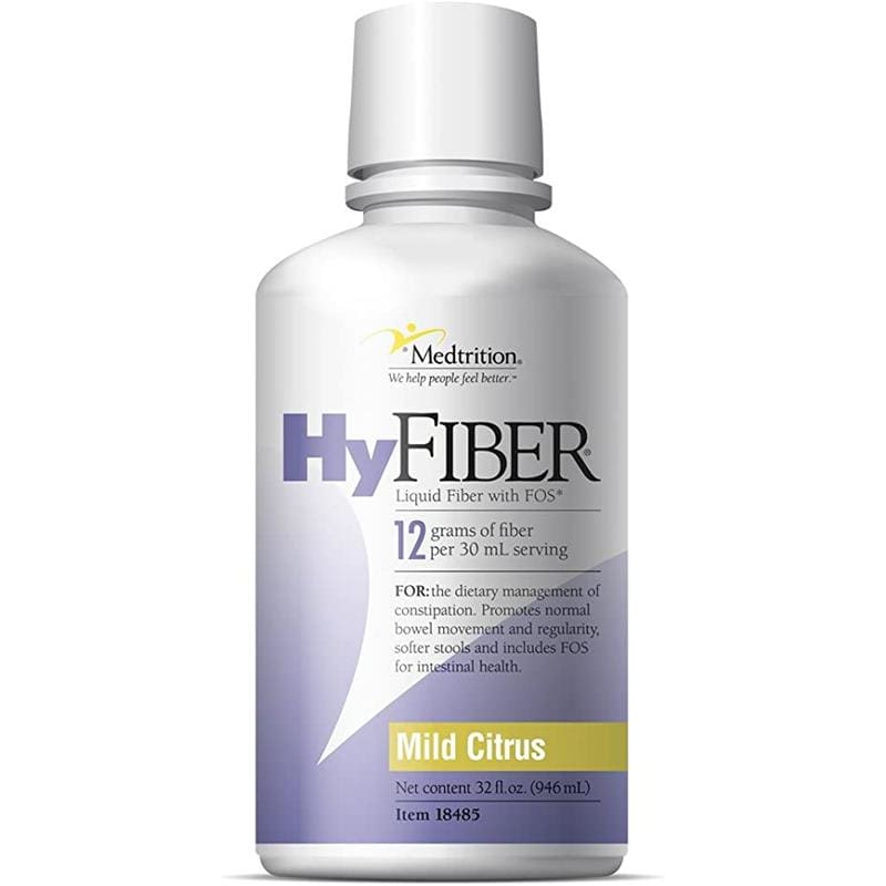 Medtrition Hyfiber Liquid With Fos 32Oz. Case of 4 - Nutrition >> Nutritional Supplements - Medtrition