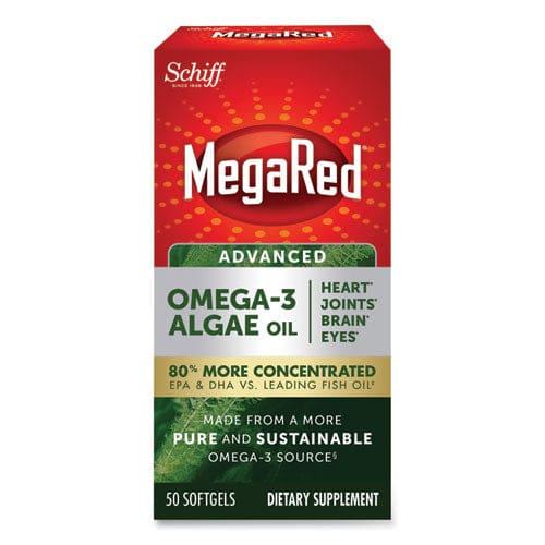 MegaRed Advanced Omega-3 Algae Oil 50 Count - Janitorial & Sanitation - MegaRed®