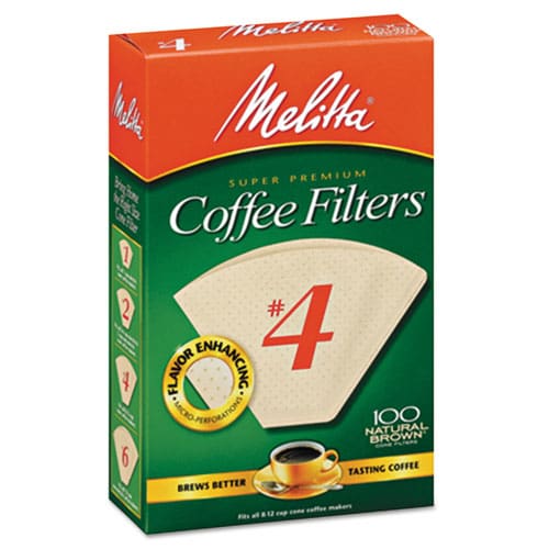 Melitta Coffee Filters 8 To 12 Cup Size Cone 1,200/carton - Food Service - Melitta®