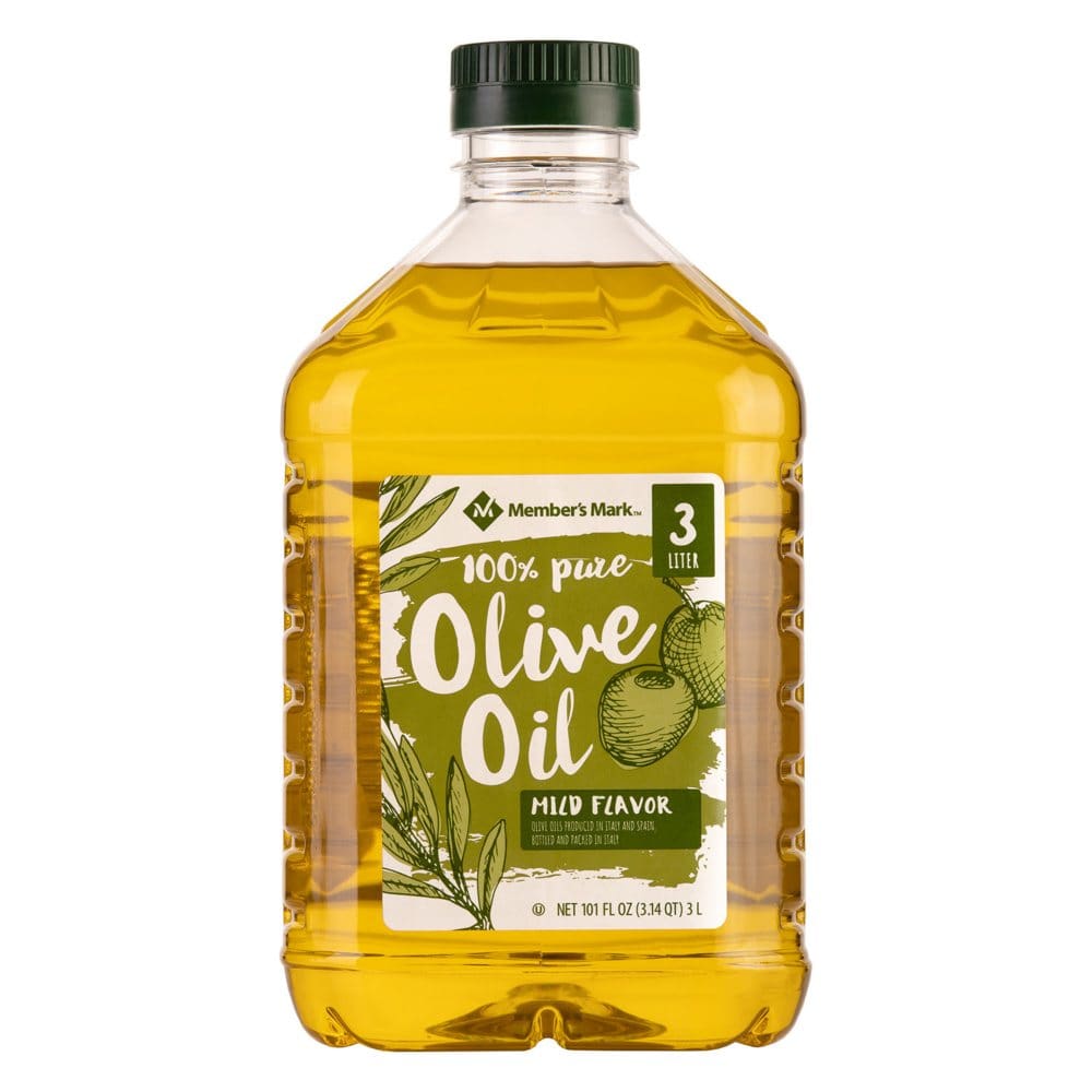 Member’s Mark 100% Pure Olive Oil (3 L) - Condiments Oils & Sauces - Member’s Mark