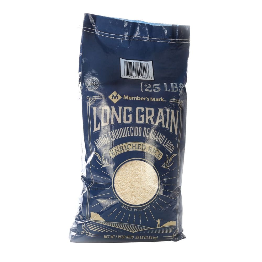 Member’s Mark Long Grain White Rice (25 lbs.) - Pasta & Boxed Meals - Member’s Mark