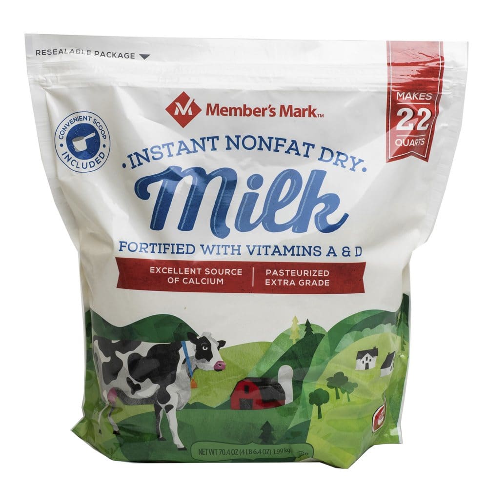 Member’s Mark Non-Fat Instant Dry Milk (70.4 oz.) - Baking Goods - Member’s Mark